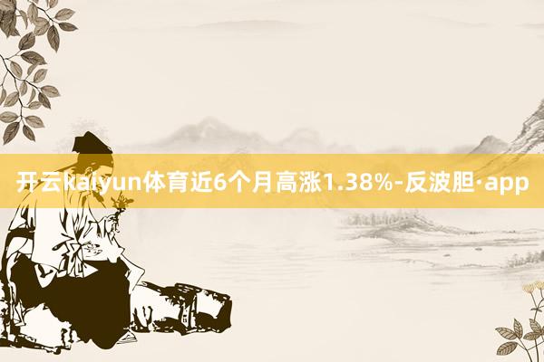 开云kaiyun体育近6个月高涨1.38%-反波胆·app